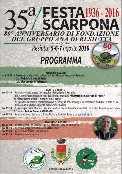 Festa Resiutta 2016